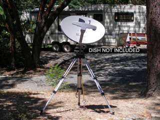 HEAVY   DUTY TRIPOD FOR LARGER SIZE HD SATELLITE DISHES  