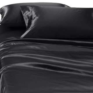 SOLID BLACK MICRO SUEDE COMFORTER/BED IN A BAG SET FULL  