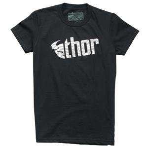    Thor Motocross Womens Pit T Shirt   Small/Black Automotive