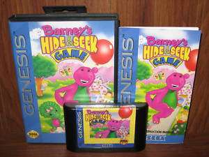 Barneys Hide and Seek Game (Sega Genesis, 1993) 10086015348  