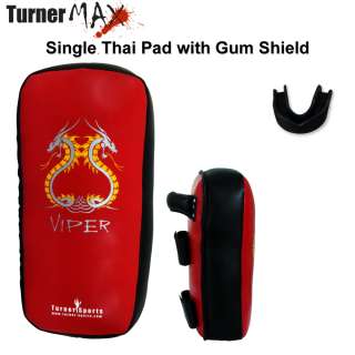 Muay Thai Pad Training for MMA UFC Kick Boxing Punch Bag Focus Red 