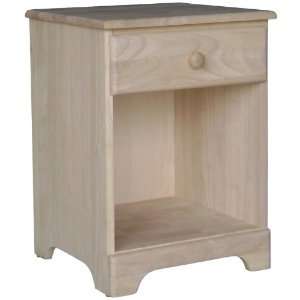  International Concepts Night Stand With 1 Drawer