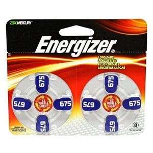   Zero Mercury Hearing Aid Battery 8 Pack (AZ675DP 8)