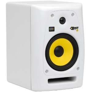  Krk Rp6g2se 6 Powered Studio Monitor White Musical 