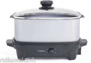 West Bend 5 Qt. 120 Volt 210 Watt Oblong Slow Cooker  