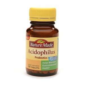   Nature Made Acidophilus Probiotics, 60 Count