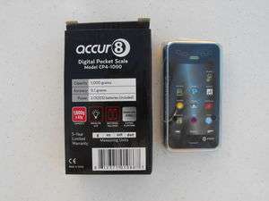 NEW I PHONE TYPE DIGITAL POCKET SCALE 1000 GRAM X 0.1G  