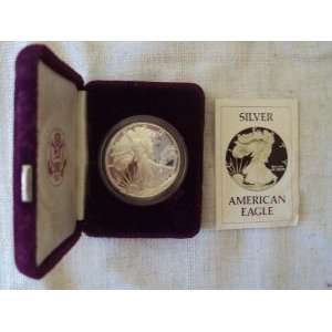  1986 Silver American Eagle (Proof) S San Francisco Mint 