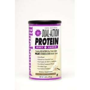  Dual Action Protein Vanilla   1 lbs   Powder Health 