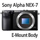 Sony Alpha NEX 7 24.3million Effective Pixels Digital Camera   Black 