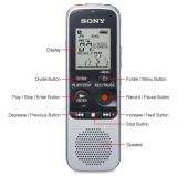 Sony Professional Digital 2GB  Voice Recorder w/ Headphone 