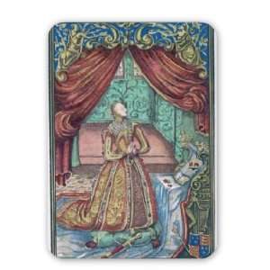  Queen Elizabeth I at Prayer, frontispiece to   Mouse Mat 