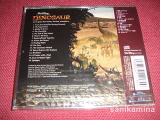 Disney Dinosaur Soundtrack OST CD JAPAN LIMITED VERSION  