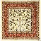 Lyndhurst Ivory/ Rust Polypropyl​ene Carpet Area Rug 8S