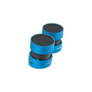  Blue Rechargeable Collapsible Portable Mini Speakers Li 