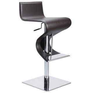 PORTLAND Adjustable Bar Stool MODERN Leather FREE Ship  