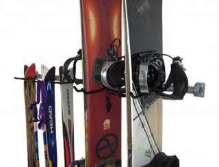 MB Ski & Snowboard Wall Mounted Storage Rack Stand 013964320114  
