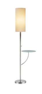 This listing is for one Concierge Floor Lamp with Glass Tray Table
