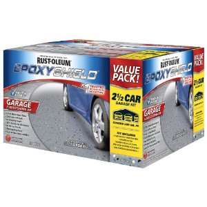   50 Voc   2.5 Car Epoxy Shield Garage Floor Kit, Gray