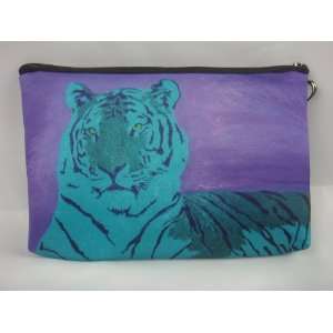  Tiger Cat Cosmetic Bag or Pencil Bag 
