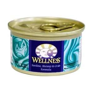  Wellness Sardine, Shrimp and Crab Cat Cans 5.5 oz (12 in 
