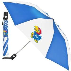  Kansas Jayhawks Automatic Folding Umbrella Sports 