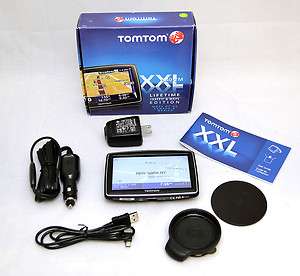 TomTom XXL 540TM Car GPS 5 LCD Lifetime Maps LT Set 540 TM portable 