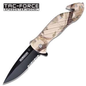  Spring Assist   Tactical Brown Camo Handle Everything 