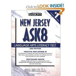  New Jersey ASK8 Language Arts Literacy Test 2nd Second 