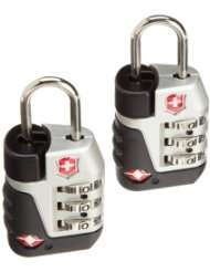 Victorinox Travel Sentry Approved Lock Set,Silver,One Size