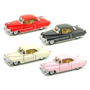    Set of 4   1953 Cadillac Series 62 Coupe 1/43 Toys & Games