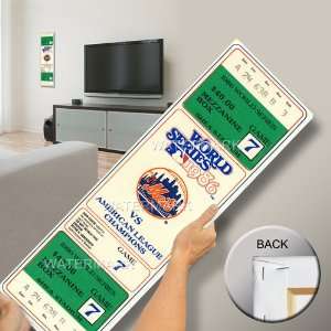  1986 World Series Game 6 Mega Ticket   New York Mets 