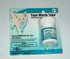 Trade Winds Tape Worm Tabs, Praziquantel, for Cats and Kittens   3 