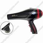 Professional Hair Salon Tools Hair Dryer 2200W 220V/50Hz Black