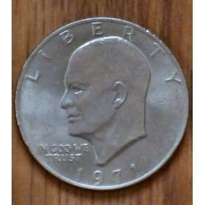  1971 Eisenhower Silver Dollar 