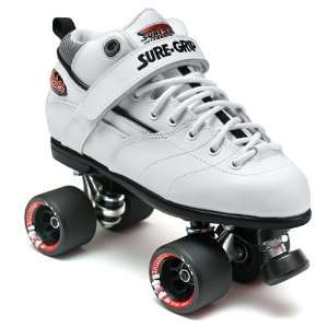   Rebel Fugitive Roller Skates   White Boot   Size 14
