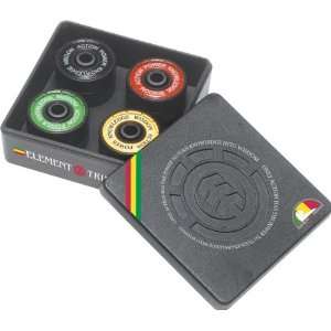   Trinity Bearings Rasta Skateboarding Bearings