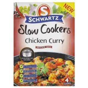 Schwartz Slow Cookers Chicken Curry 40g Grocery & Gourmet Food