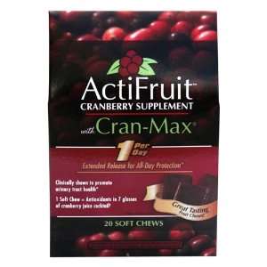  Actifruit / 20 Soft Chews Brand Enzymatic/Phyto Pharmica 