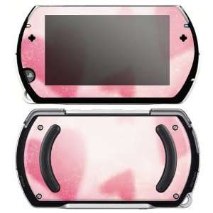 Sony PSP Go Skin Decal Sticker   Glitter Heart
