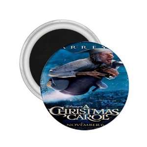 Disneys A Christmas Carol Souvenir Magnet 2.25   