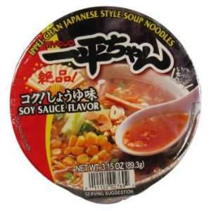 Myojo   Ippei Chan Soy Sauce Flavored Ramen Bowl 3.15 Oz.  