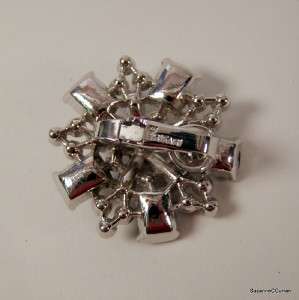Vintage TRIFARI Rhinestone FIREWORKS Pin & Earrings  