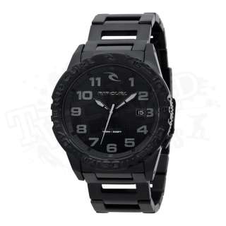 New 2011 Rip Curl   Cortez 2 XL Heat Bezel Watch   Midnight Grey