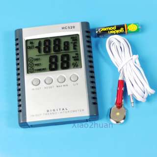 Weather Station Indoor Outdoor Thermometer Hygrometer N  