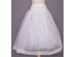   line Tulle Crinoline Floor length Bridal Wedding Petticoats (GWAP0006