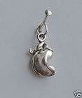 chinese fortune cookie food 3d charm charms 925 sterling silver