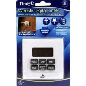 Westinghouse T00442 Weekly Digital Indoor Timer 3 Prong Grounded 