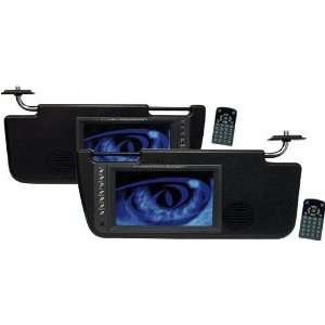  7 Widescreen Sun Visor Monitor   Left and Right Side 