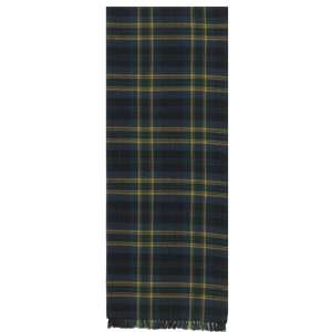   100% Cotton Colorful Blue Plaid Table Runners 12x72 Inches Set of Two